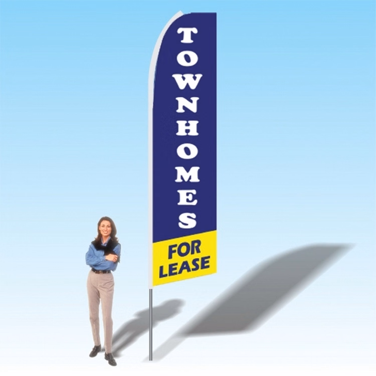15FT Townhomes For Lease Advertising Banner Flag