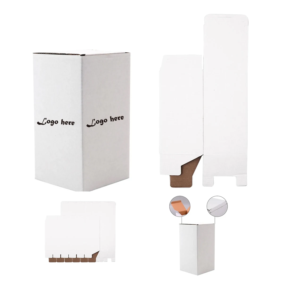 Customized White Card Cartons/Packing Box 1