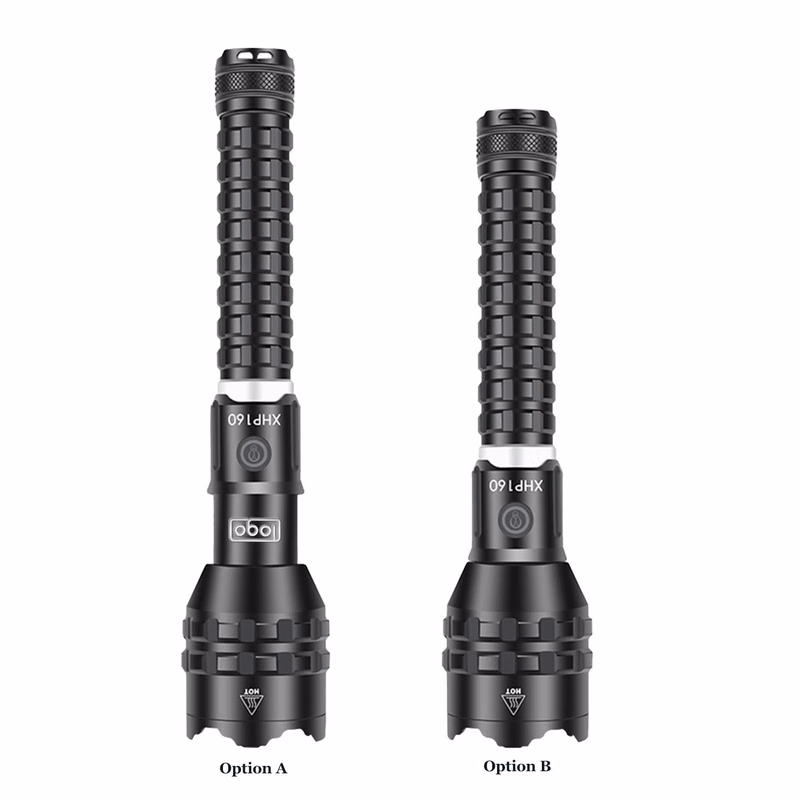 USB-C Rechargeable Flashlight - Zoom Beam & Power Alert