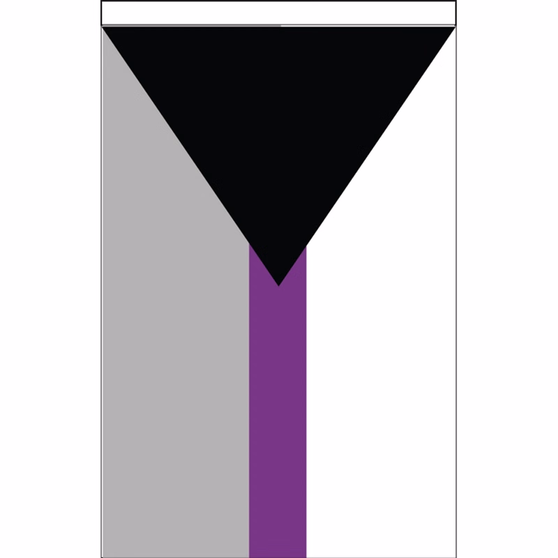 Demisexual Deluxe Garden Flag