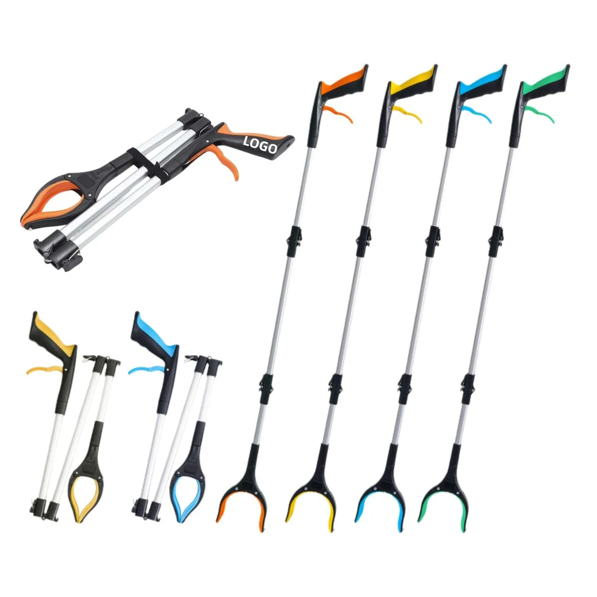 90-Degree Rotating Folding Grabber Tool 1