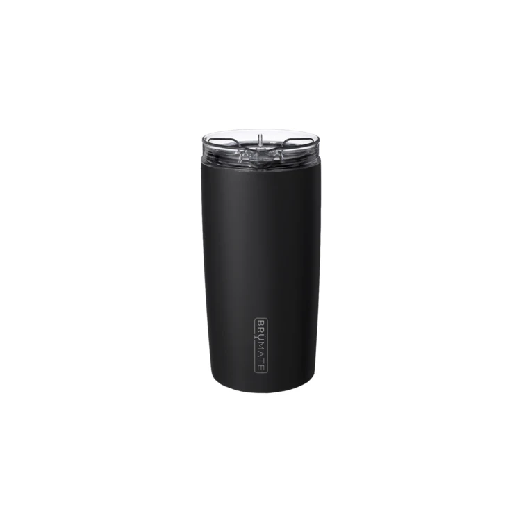 BruMate Togosa 2-in-1 Bottle Chiller and Leakproof Pitcher - Matte Black, custom koozie with logo imprint 1