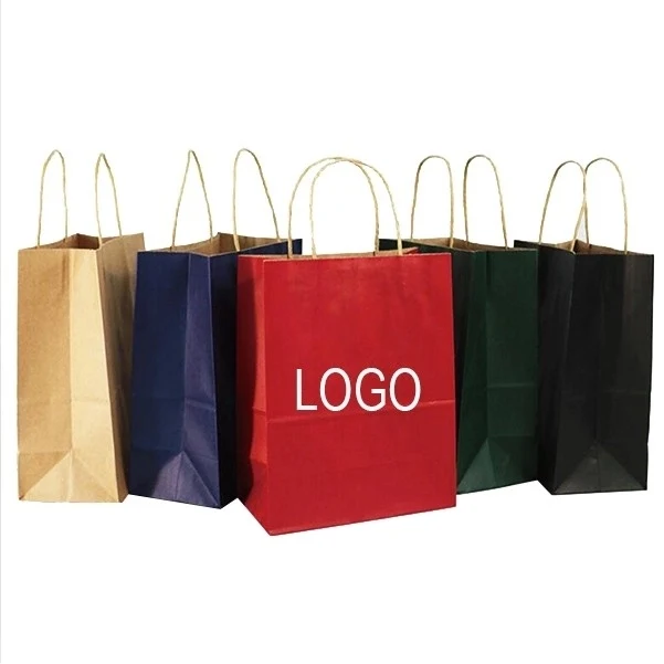 Natural Kraft Paper Shopper Bag 1