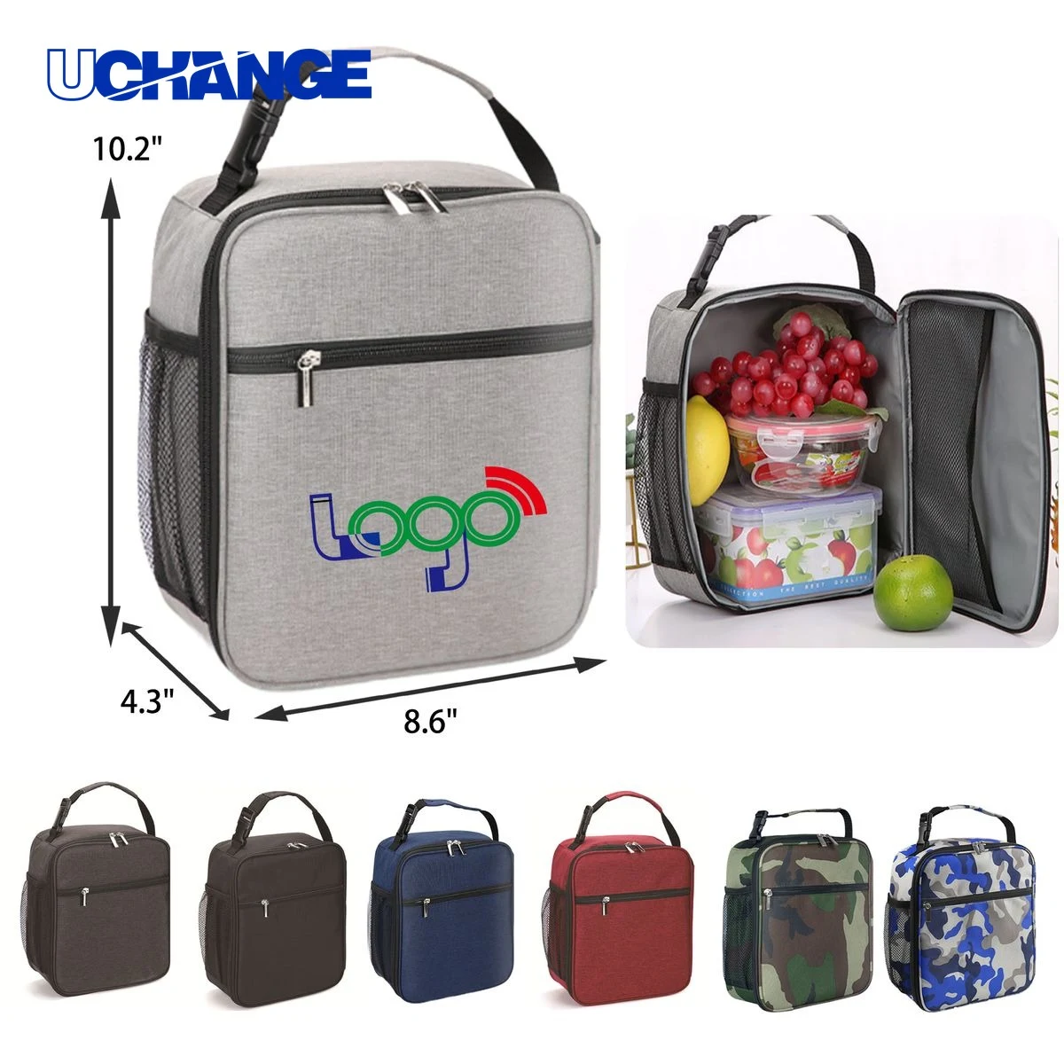 Spacious Portable Insulated Lunch Bag 1