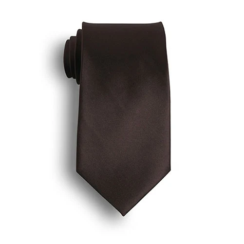 Brown Silk Tie 1