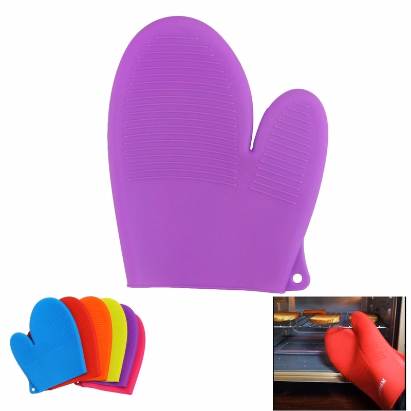 Heat Resistant Silicone Oven Mitt Glove