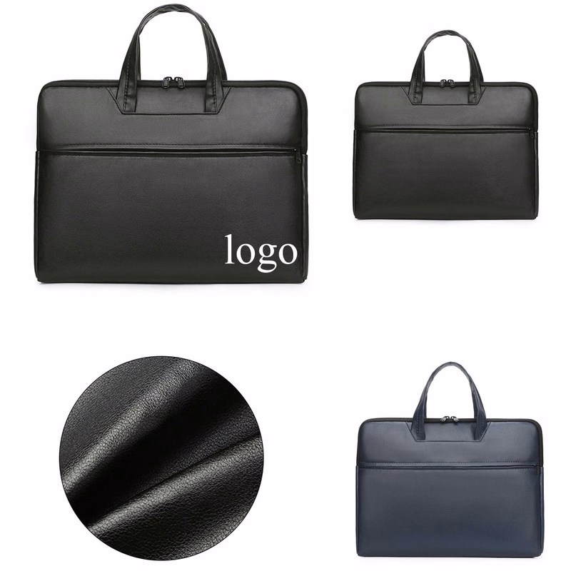 Classic Faux Leather Laptop Work Briefcase