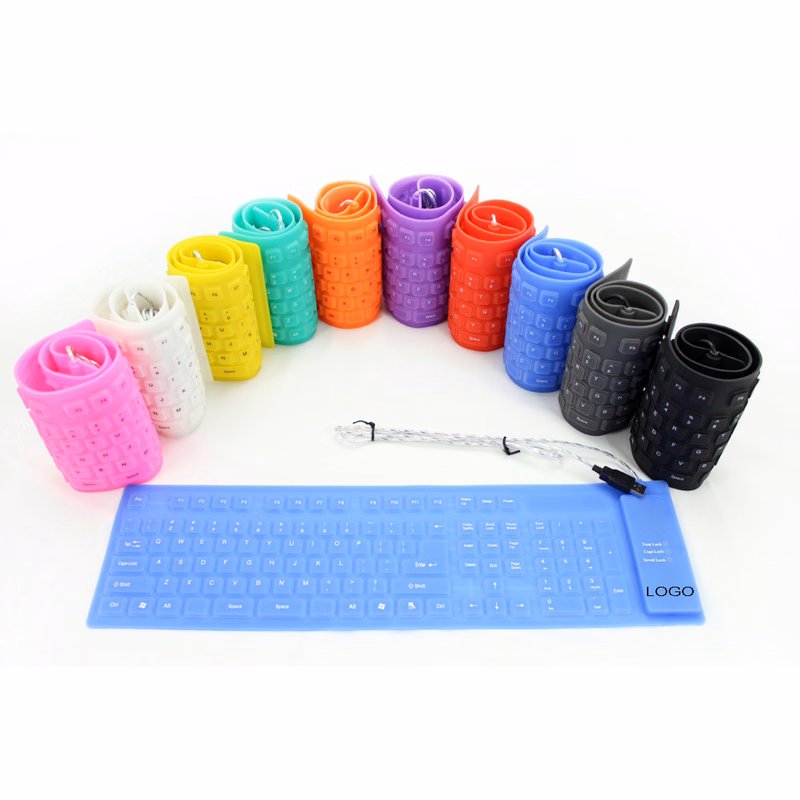 109 Keys USB Silicone Flexible Keyboard