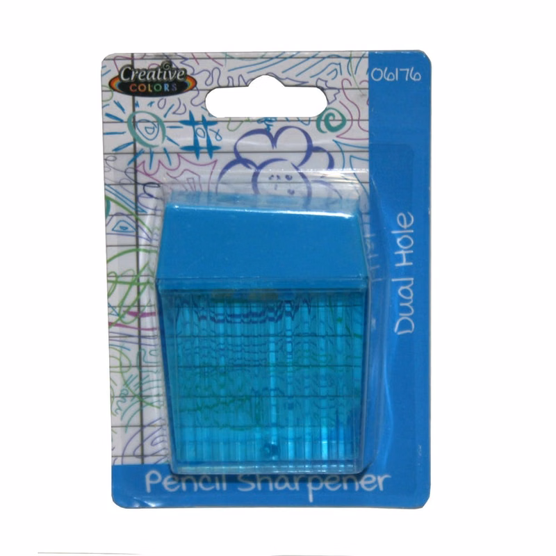 Pencil Sharpeners - Dual-Hole Blue