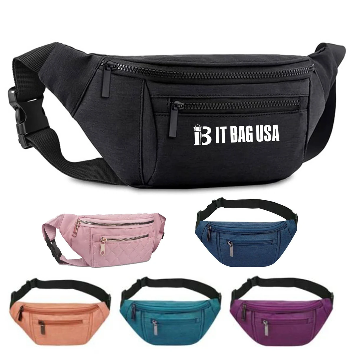 Polyester Crossbody Waist Bag 1