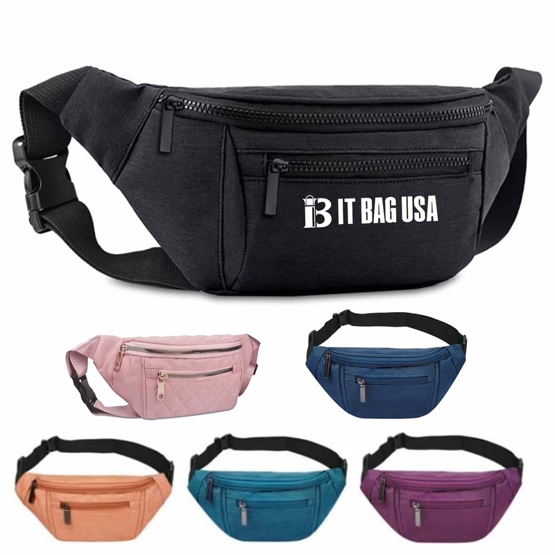 Polyester Crossbody Waist Bag