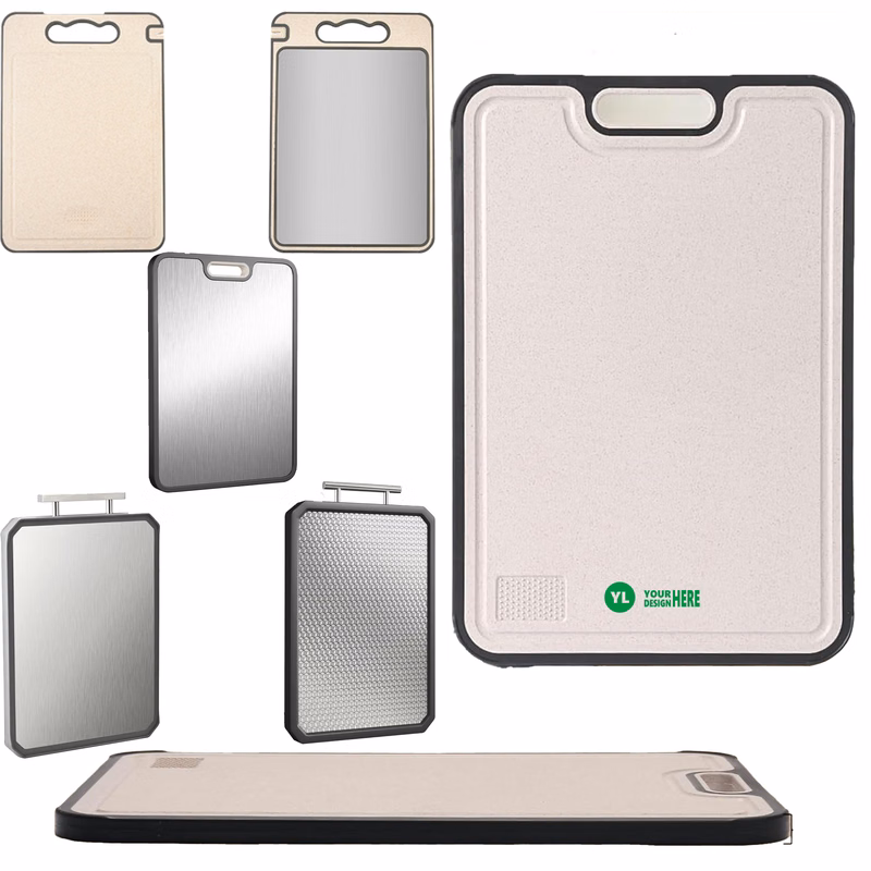 Wheat Straw Chopping Board PP 304 Stainless