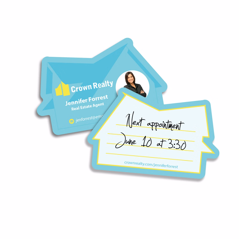 Custom Cut Business Cards