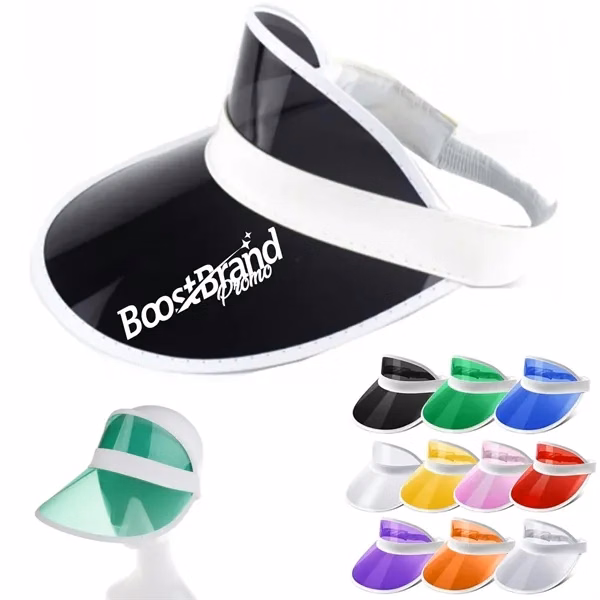 Custom UV Protection Summer Sun Visor Cap — Outdoor Sports Promotional Hat