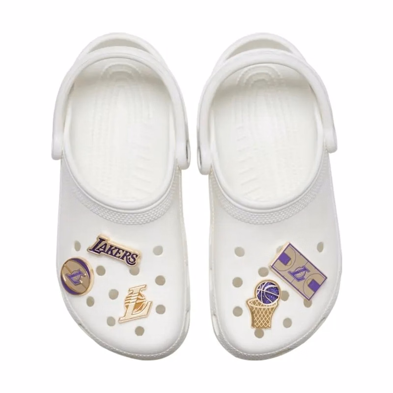 Hard Enamel Metal Shoe Charm