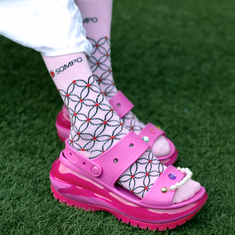 Regular Fashion Designer Socks - Trendsetting Comfort for Style Mavens - American Made