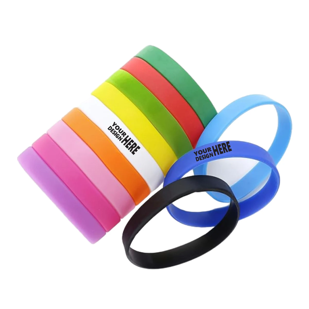 Colorful Customizable Activity School Silicone Wristband 1