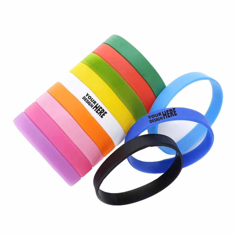 Colorful Customizable Activity School Silicone Wristband