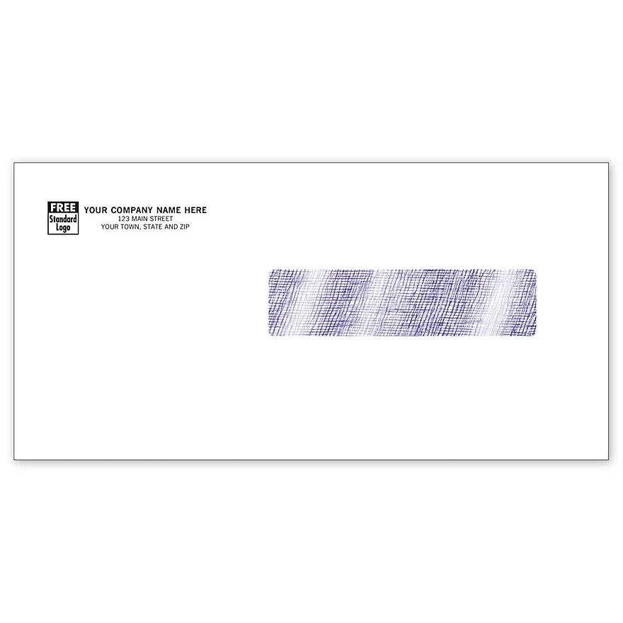 Envelopes, HCFA, Right Window, Imprinted 1