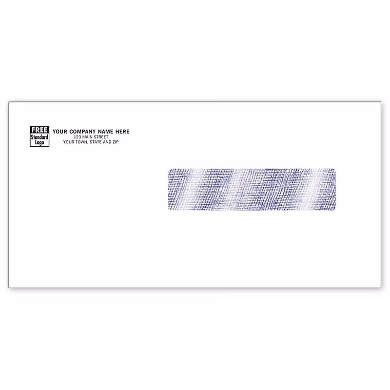 Envelopes, HCFA, Right Window, Imprinted