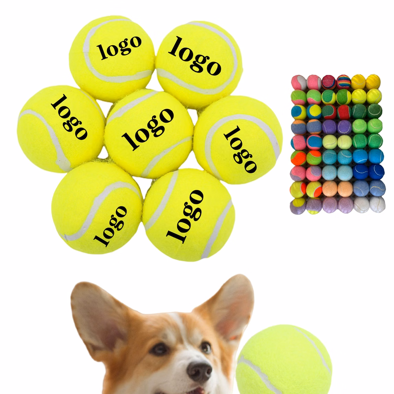 Assorted Color Tennis Balls for Dog