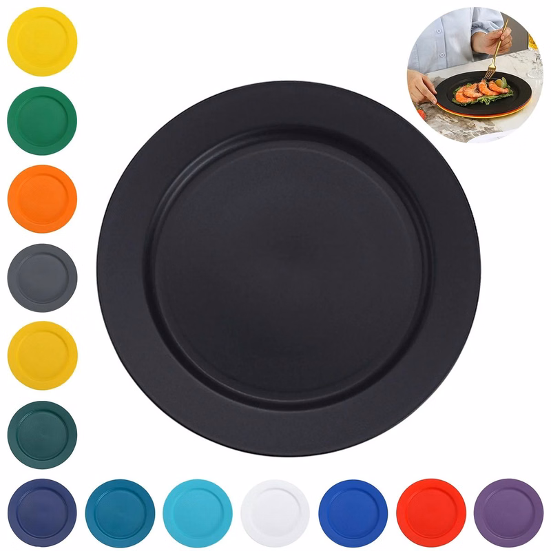 Plastic Plate 9.8 Inch