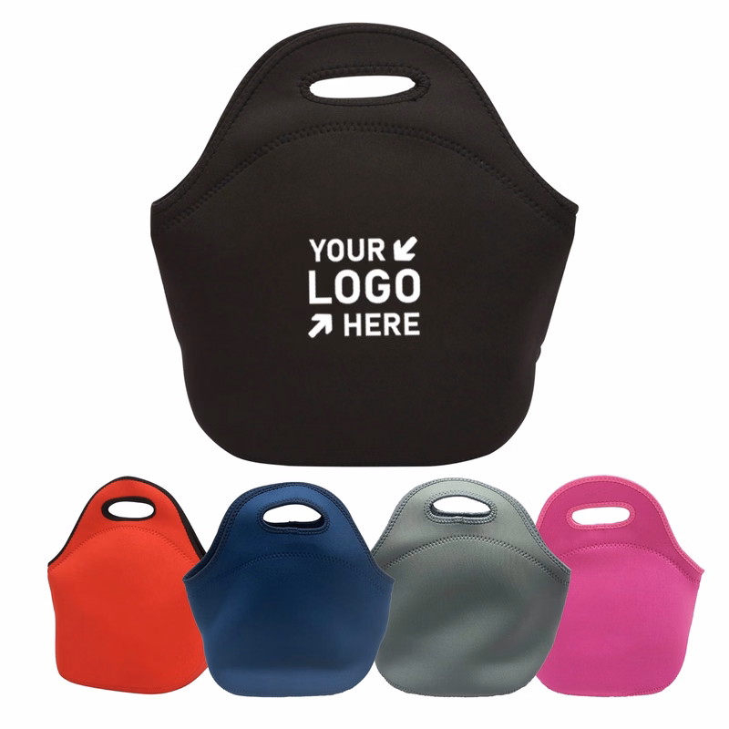 Zippered Neoprene Lunch Bags