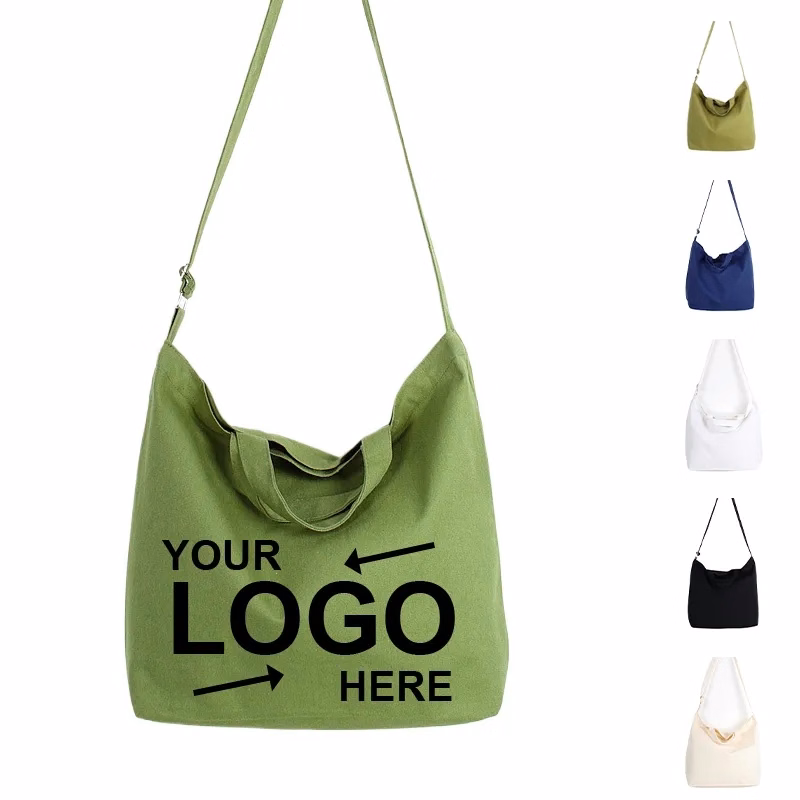 Crossbody Canvas Tote Bags