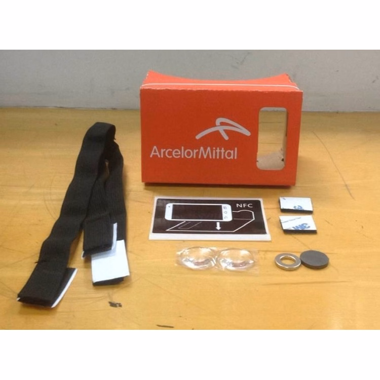 DIY Corrugated Paper 3D VR Glass for Smart Phone