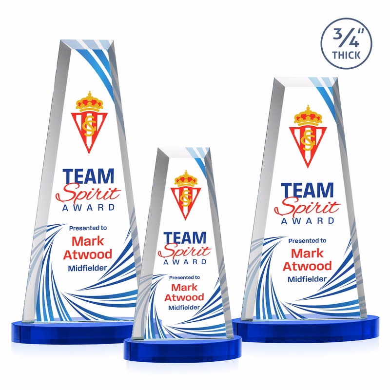 Imperial VividPrint™ Award on Alberton Base - Blue
