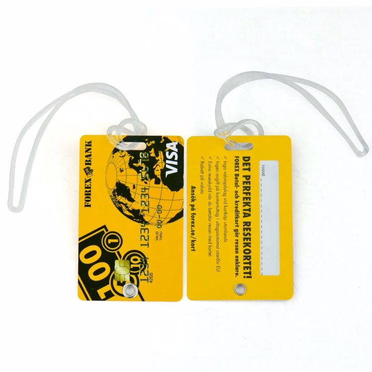 Rigid Plastic Luggage Tag