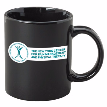 11 oz. Black Stoneware Mug