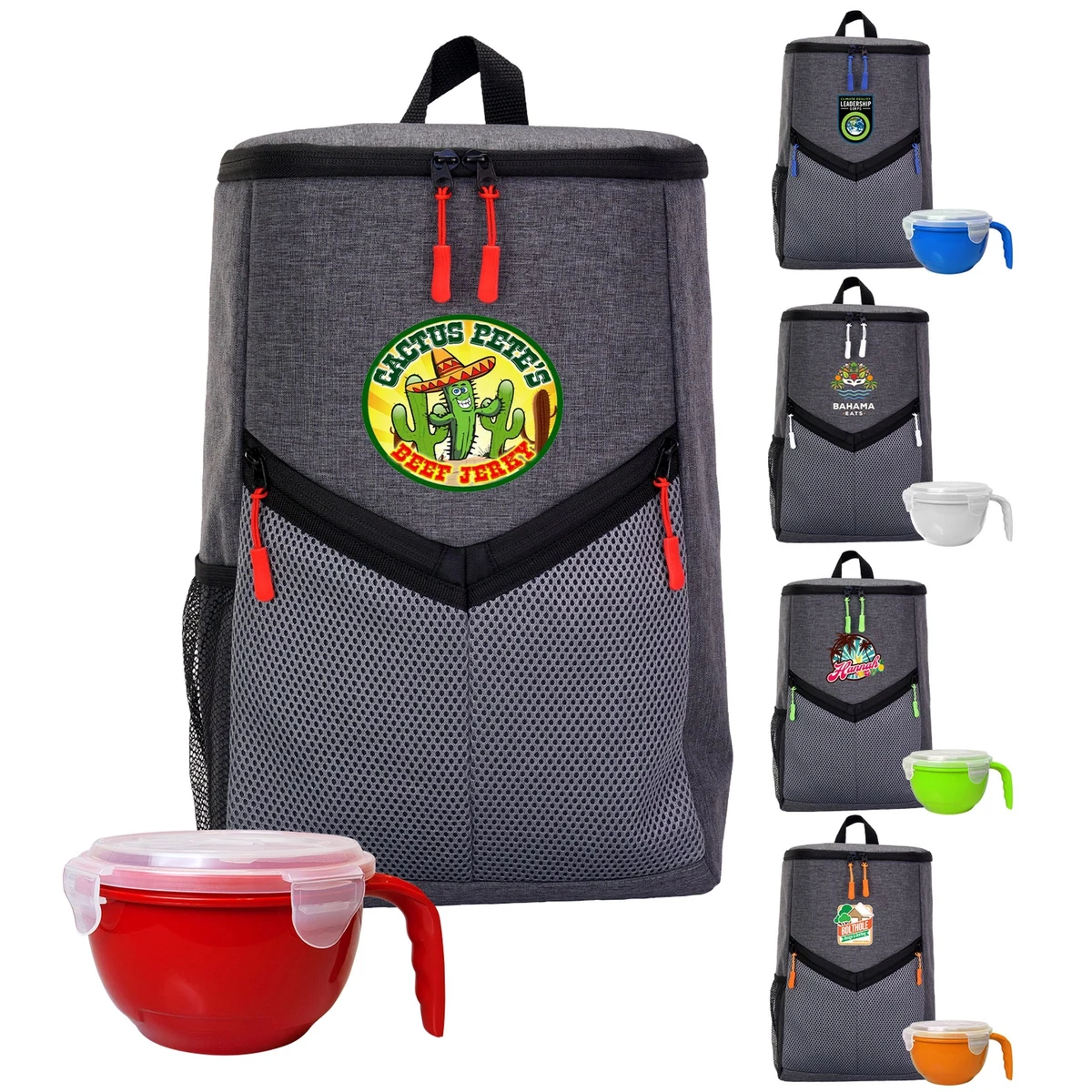 Victory Noodle Backpack Cooler Set 1