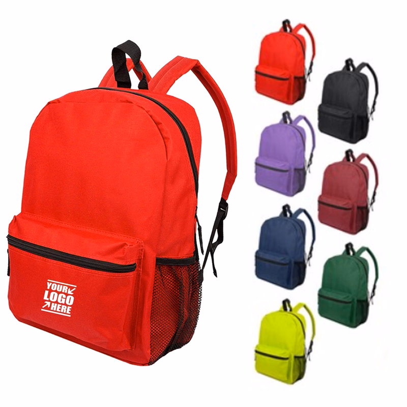 School Backpack With Water Bottle Pocket