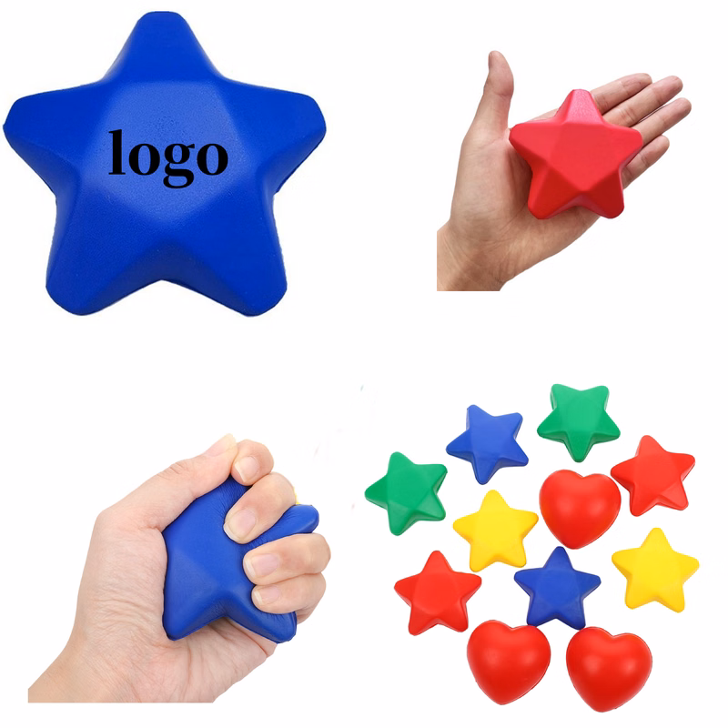 Heart & Star Foam Stress Toy
