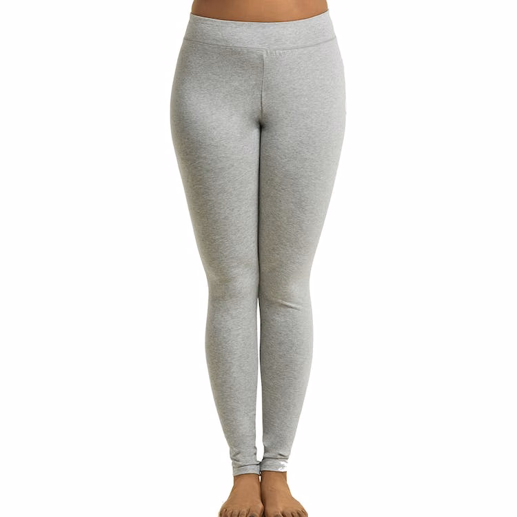 Women's Plus Size Cotton Leggings - XL-3XL Heather Gray