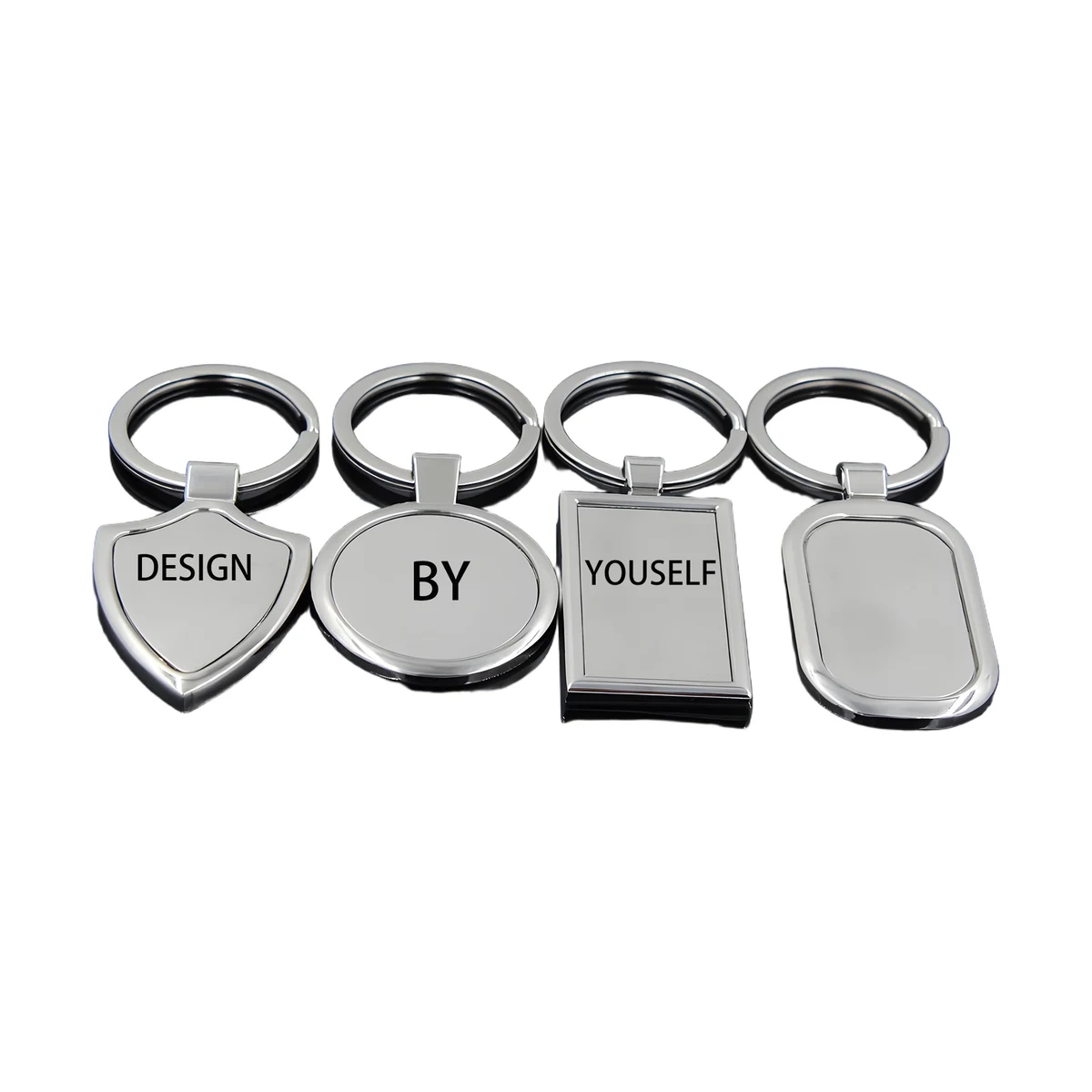 Durable Stainless Steel Keychain 1