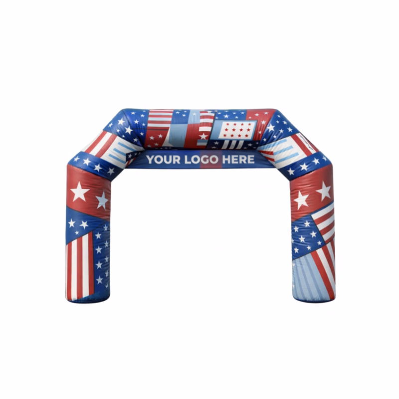 35' Cold Air Arch Hexagonal w/ Banner