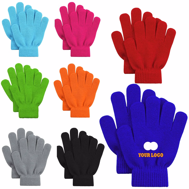 Winter Kids Warm Magic Gloves