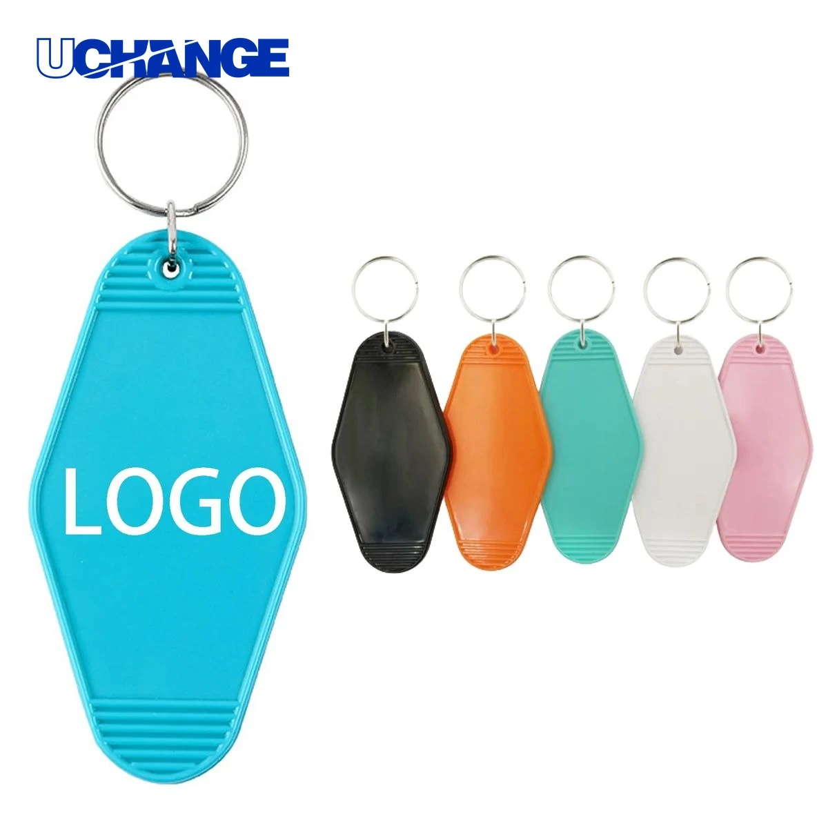 ABS Plastic Motel Style Keychain 1