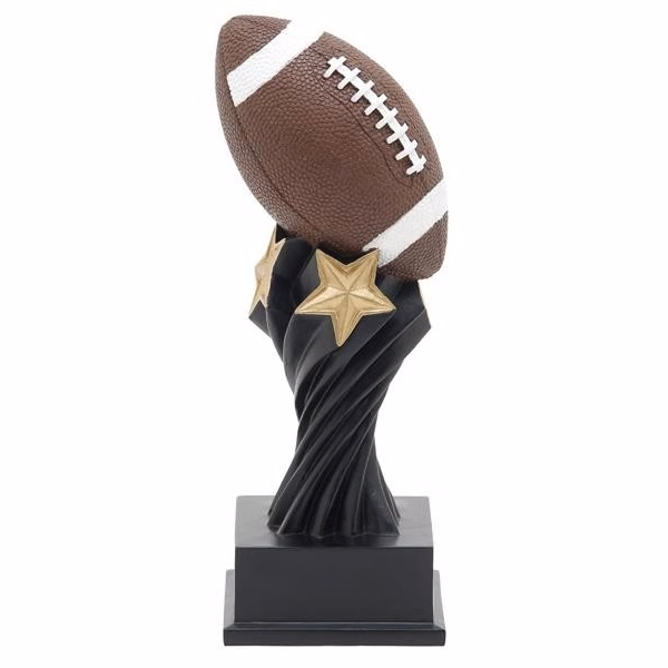 Football Tempest Resin Award 8"