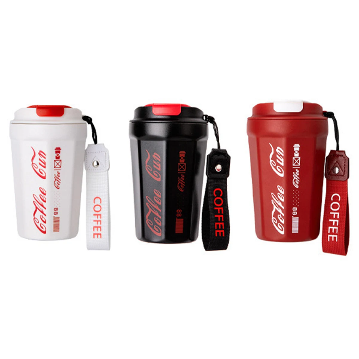 14oz Insulated Coffee Cup with Lid 1