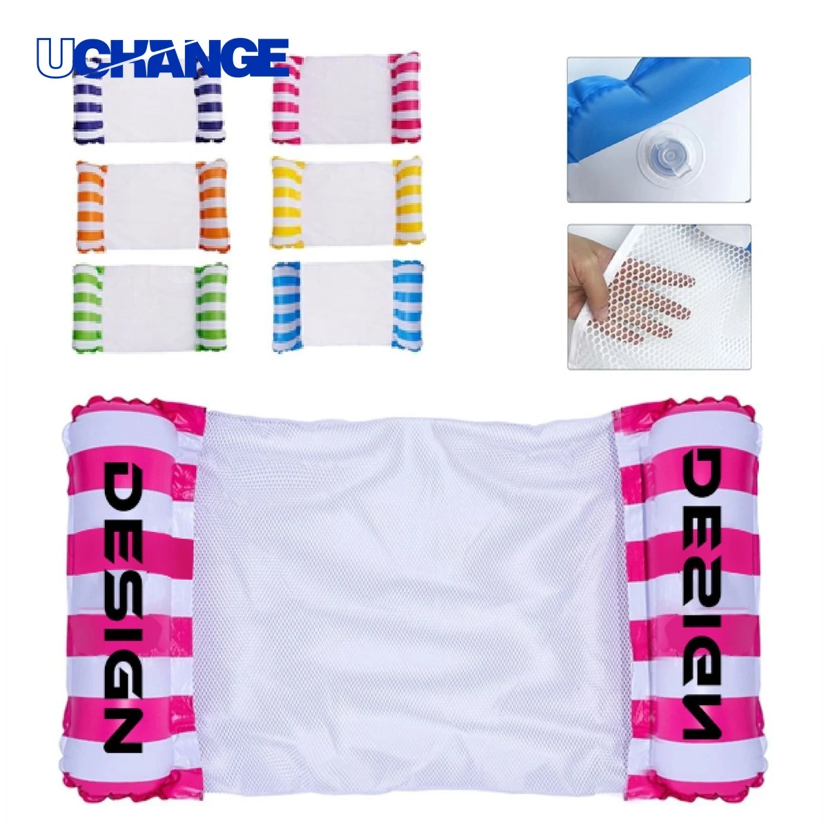 Large PVC Inflatable Lounge Float for Pool 1
