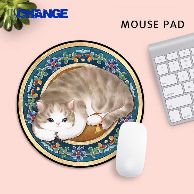 Circular Computer Office Mouse Pad Mat