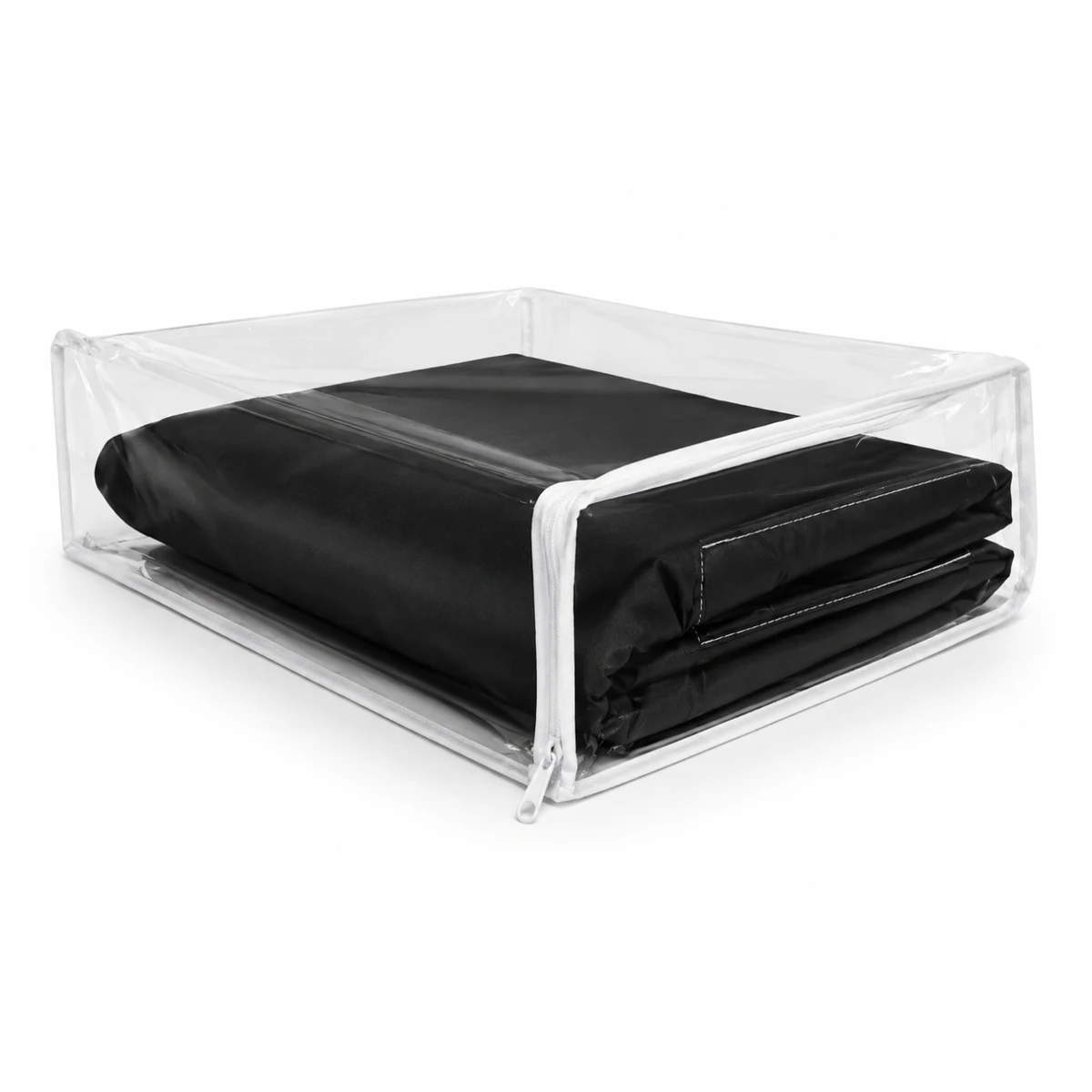 Clear Vinyl Bag w/ Zipper and Handle 1