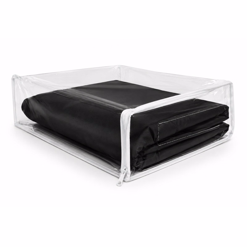 Clear Vinyl Bag w/ Zipper and Handle