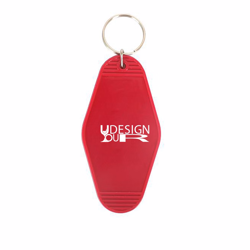 Personalized Vintage Motel Key - Retro Design