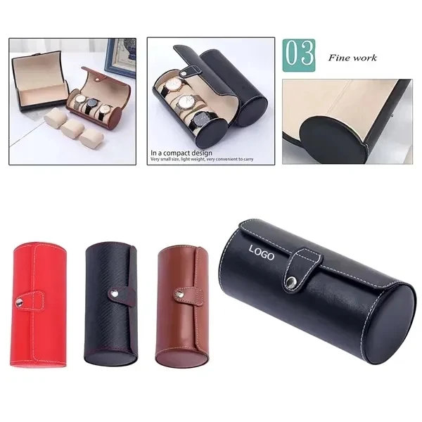 Leather Watch Organizer Box 1