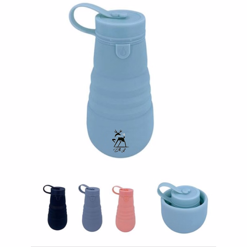 20 oz Collapsible portable water bottle