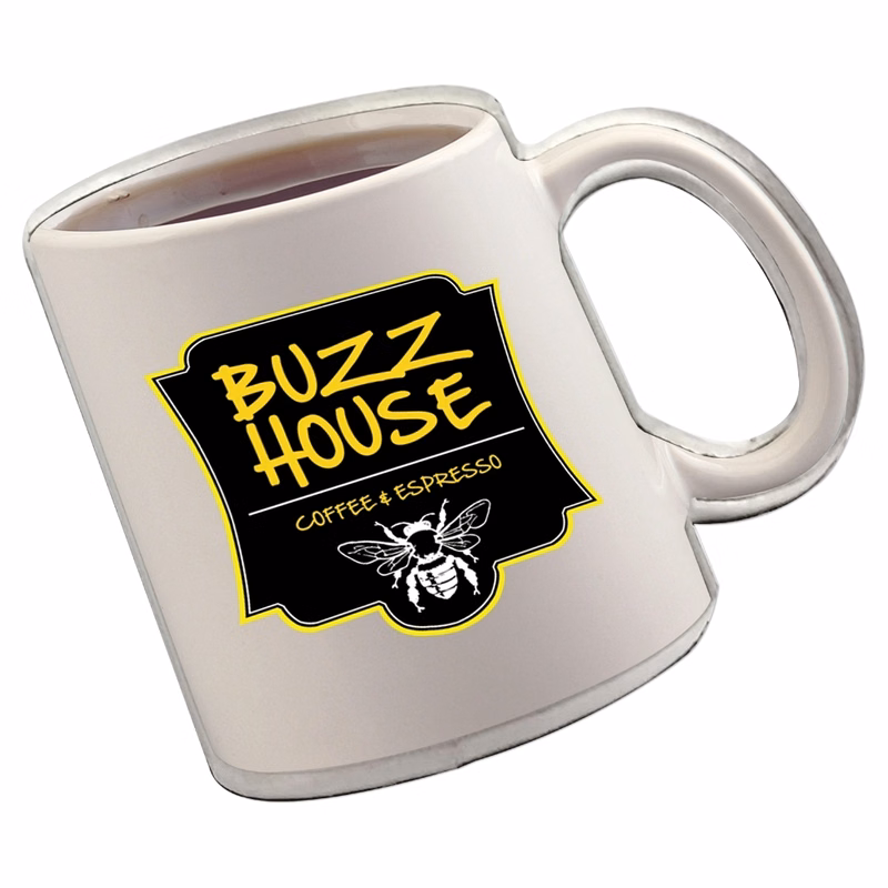 1/4" Acrylic Coffee Mug Magnet
